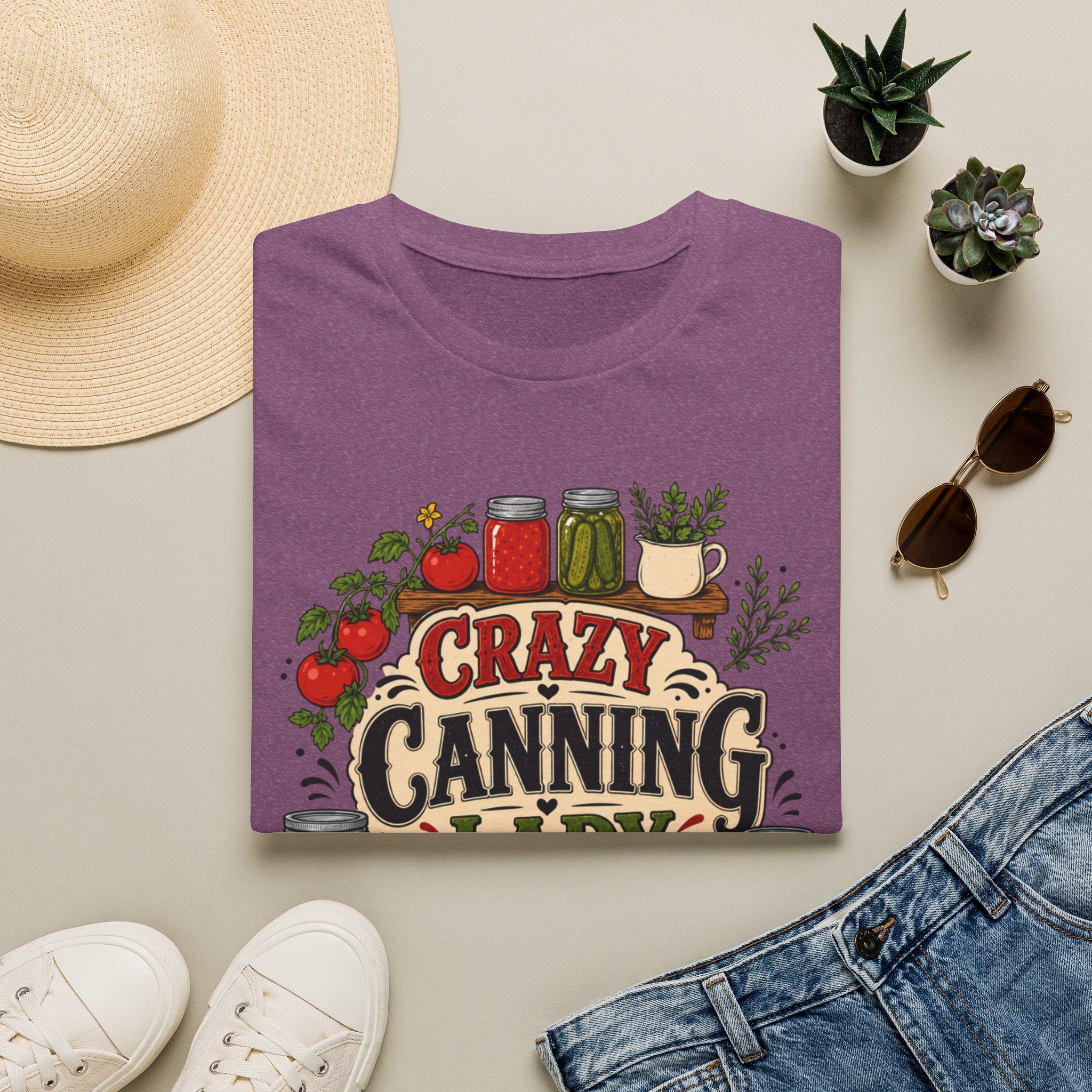 Crazy Canning Lady 4 T-Shirt