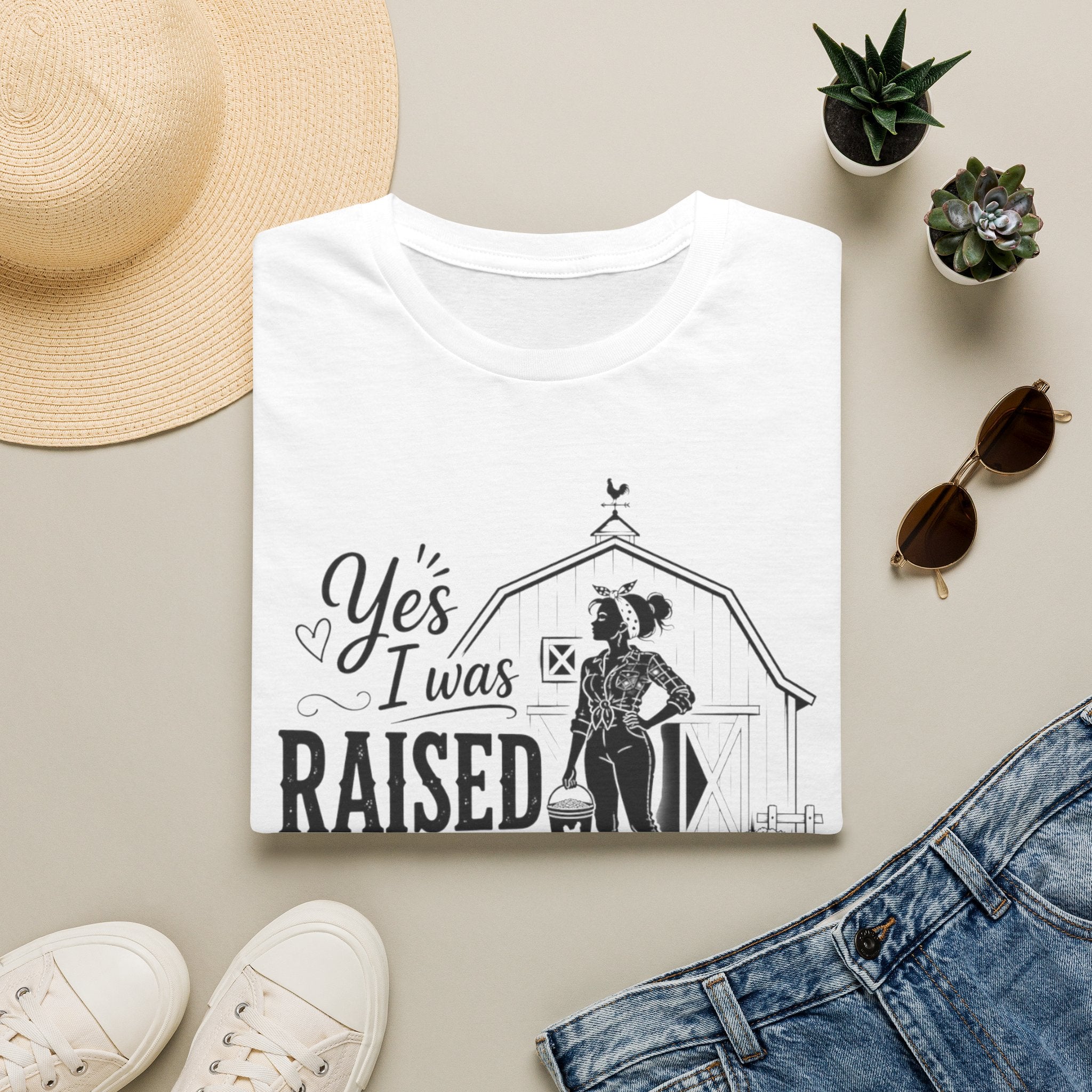 Raised In A Barn 3 T-Shirt