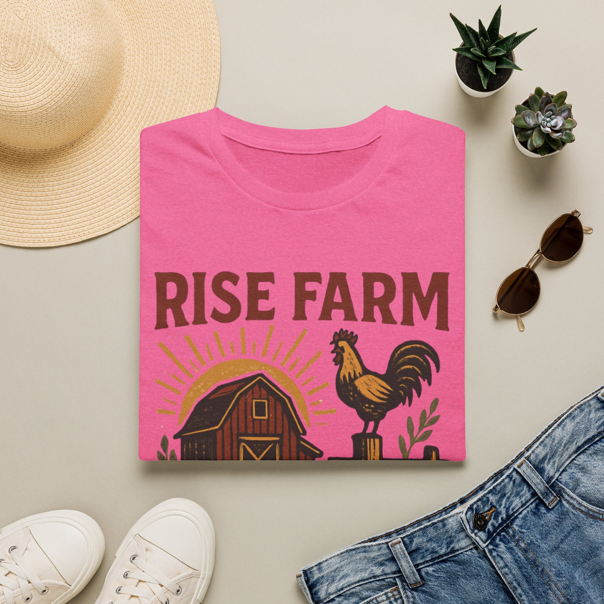 Rise Farm Repeat T-Shirt