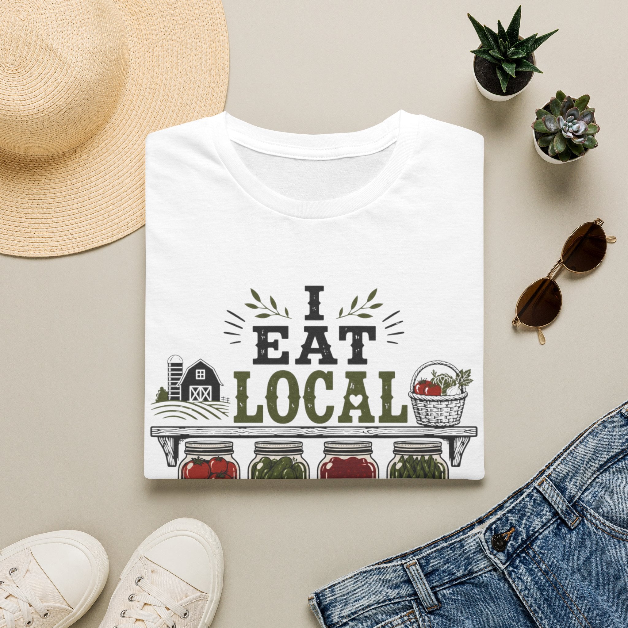 I Eat Local 3 T-Shirt