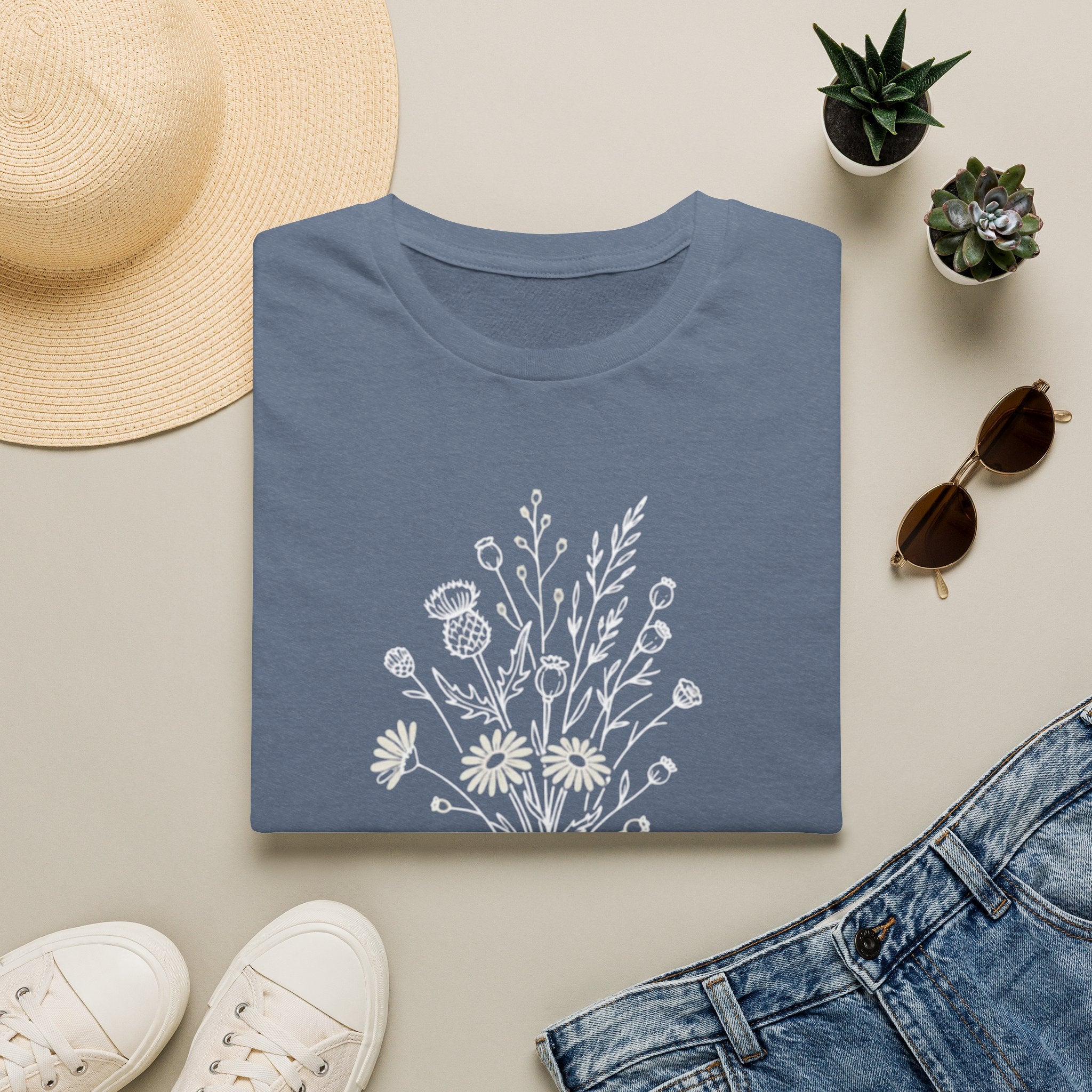 Wildflowers Don't Ask T-Shirt
