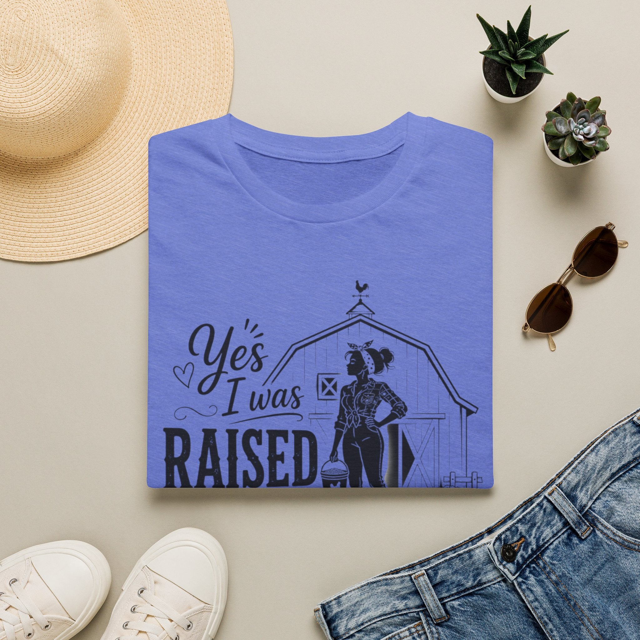 Raised In A Barn 3 T-Shirt