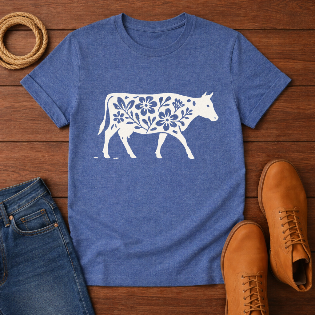 Walking Cow T-shirt