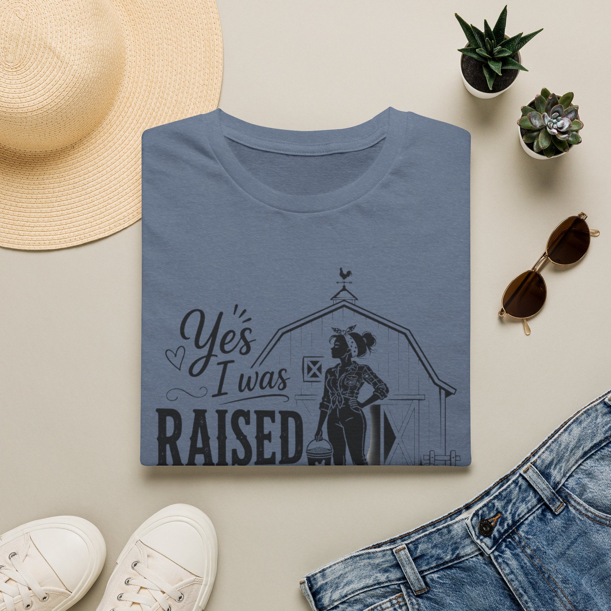 Raised In A Barn 3 T-Shirt