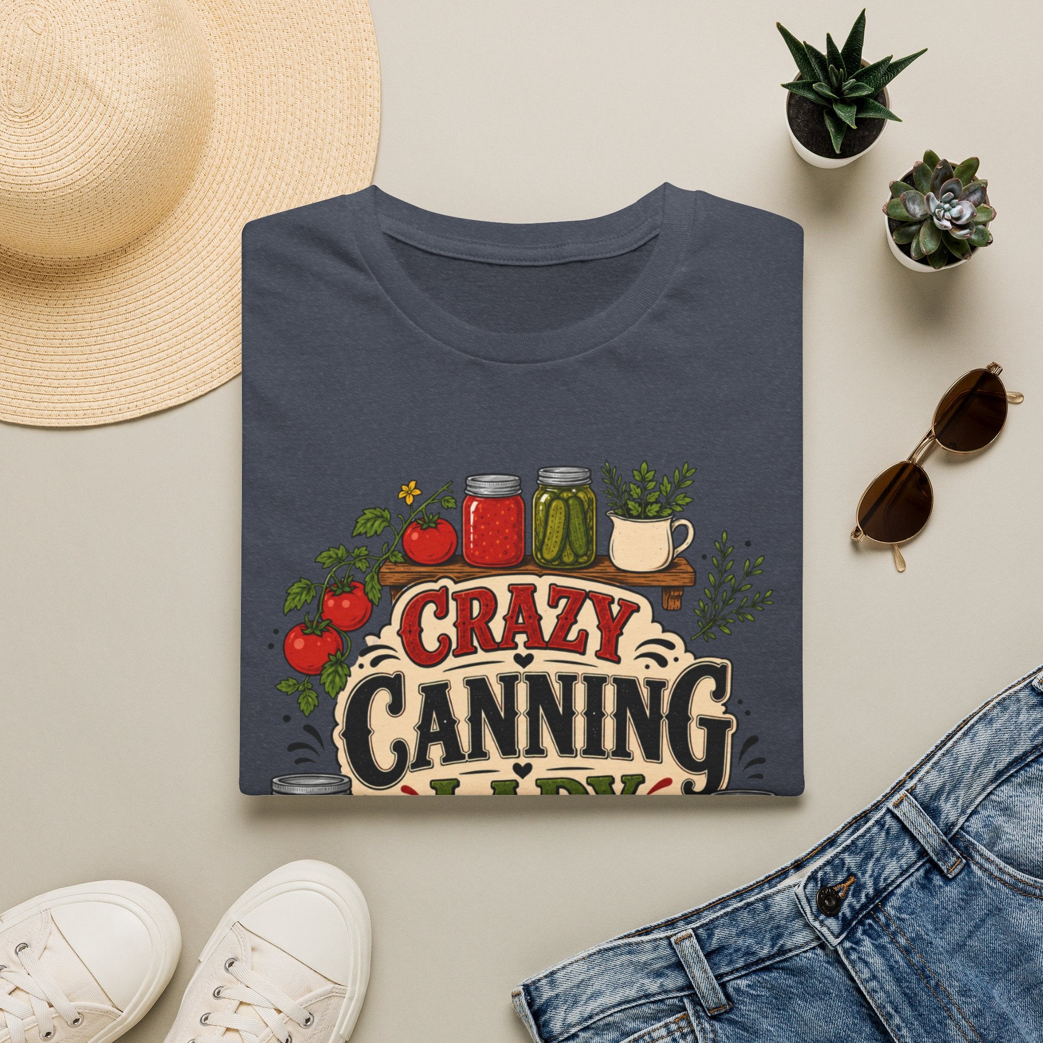 Crazy Canning Lady 4 T-Shirt
