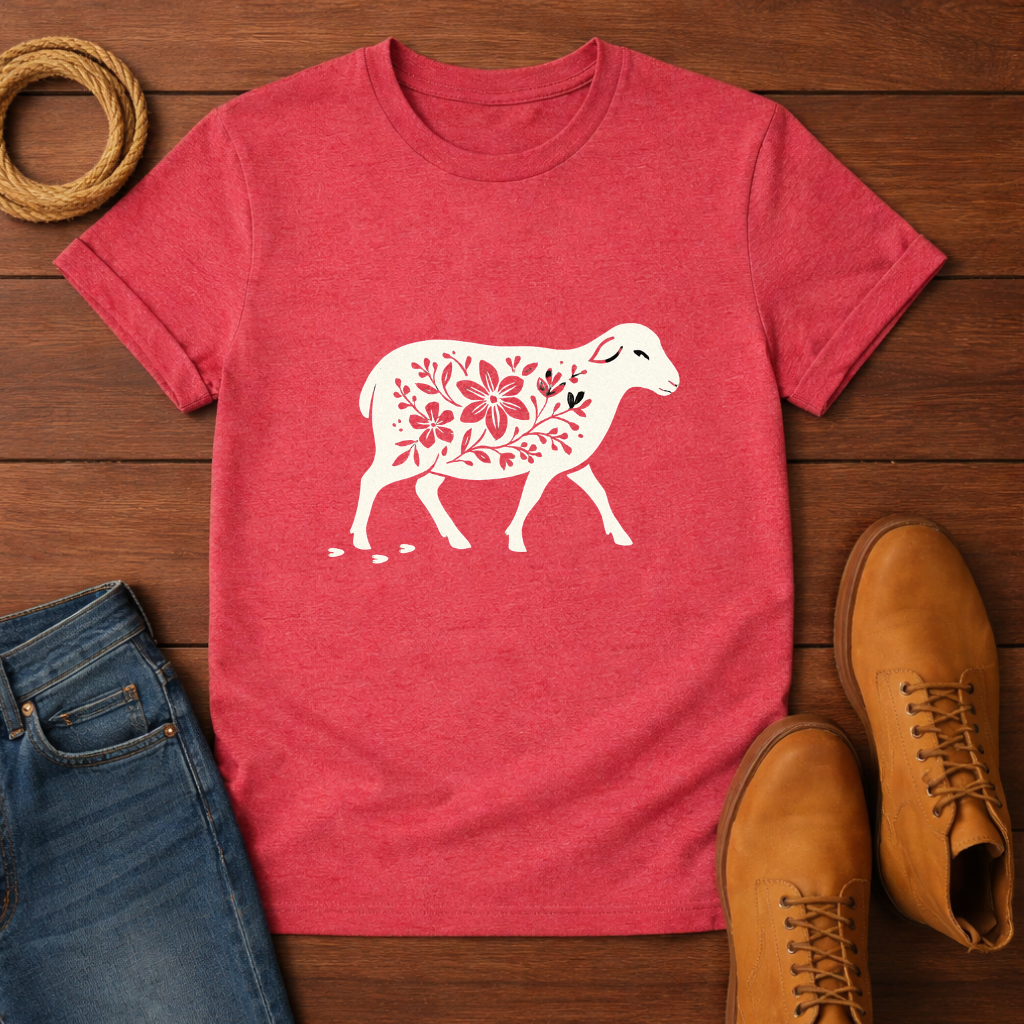 Walking sheep T-shirt