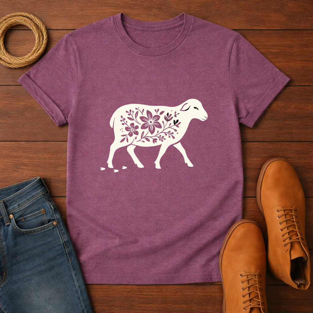 Walking sheep T-shirt