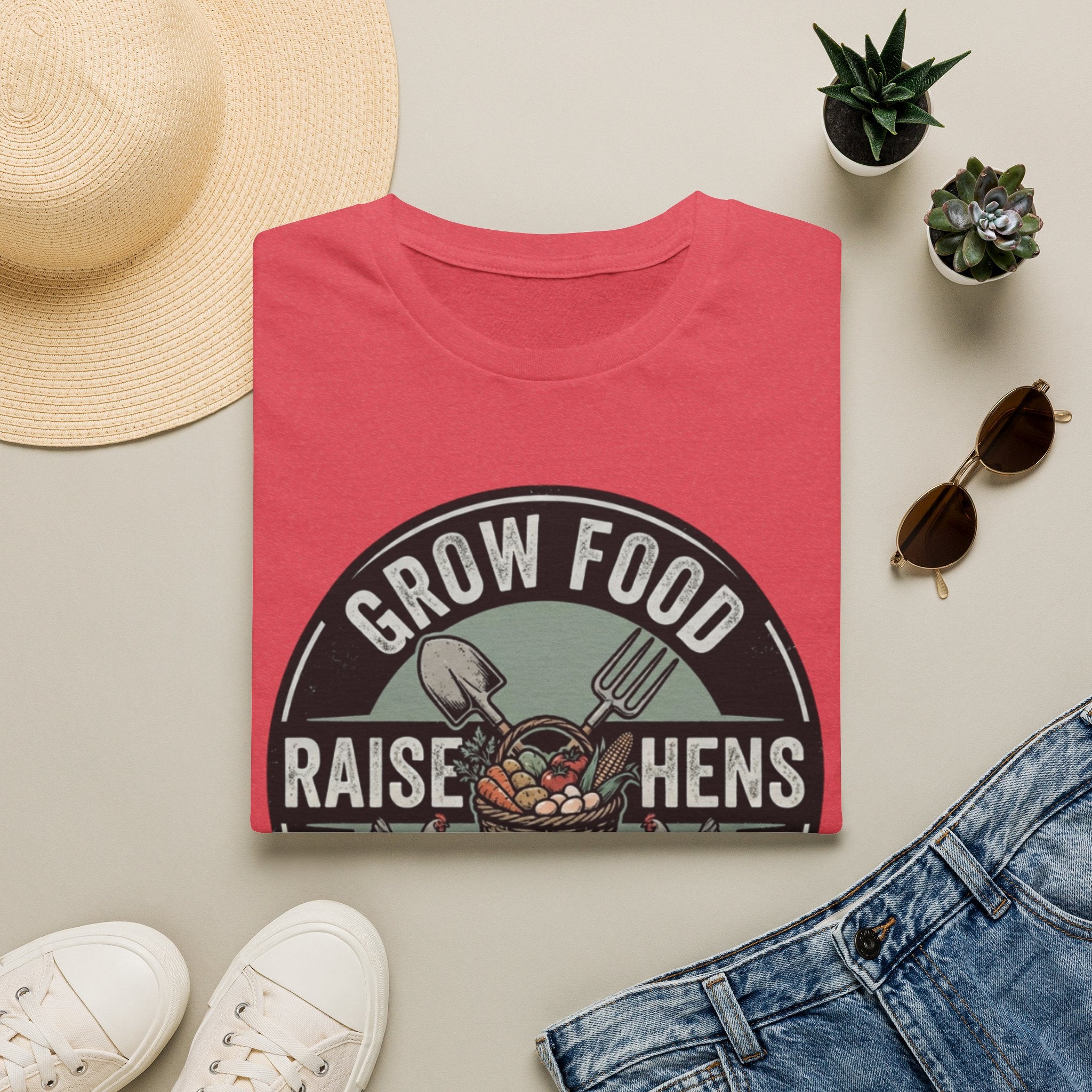 Grow Food Stay Free T-Shirt