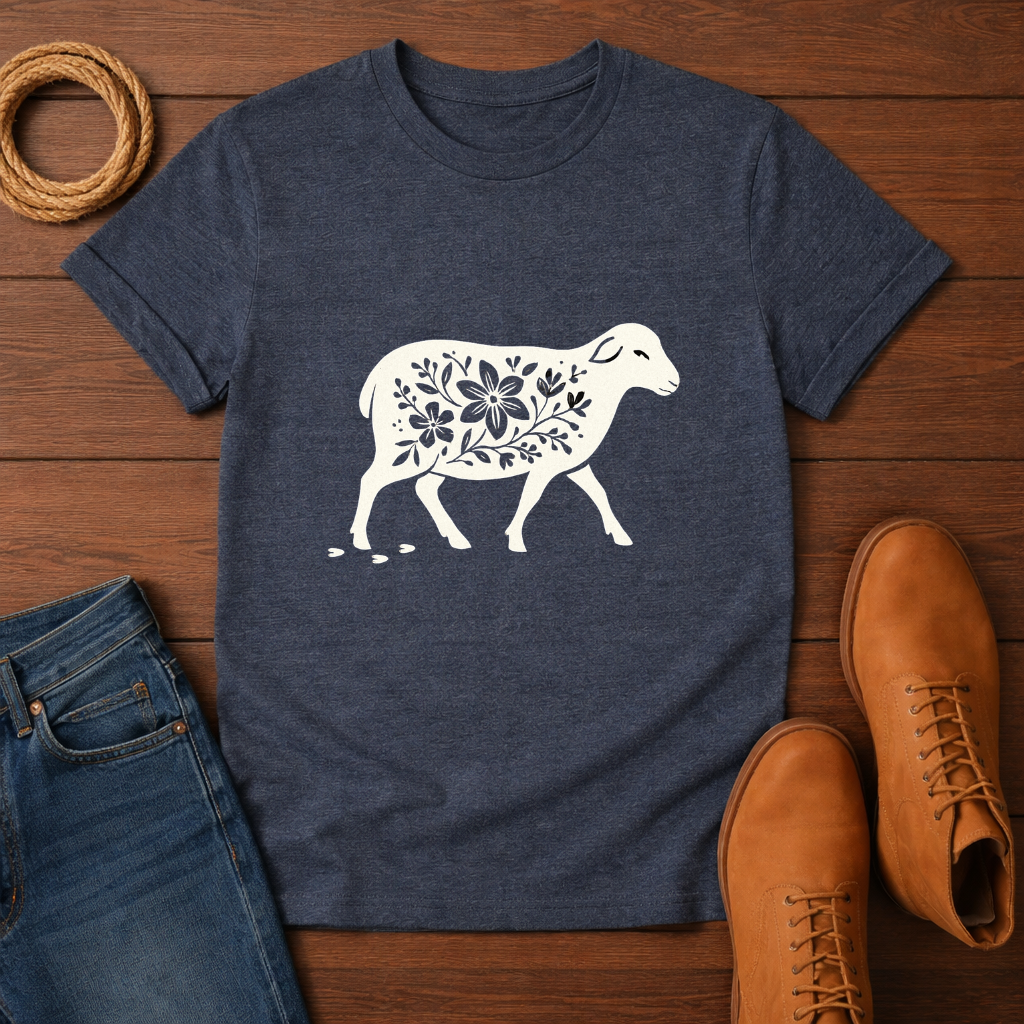 Walking sheep T-shirt