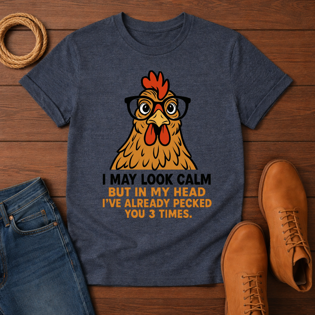 I May Look Calm T-shirt