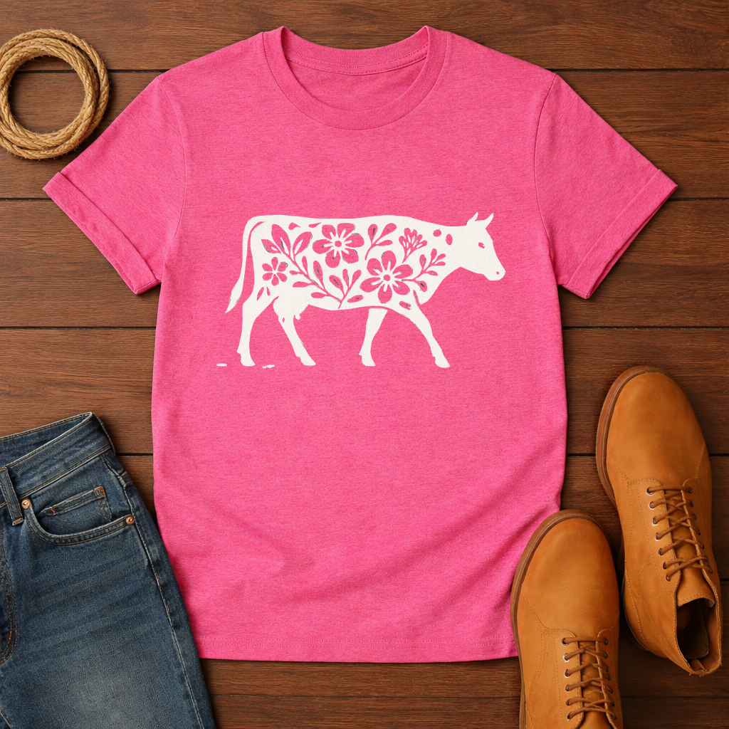 Walking Cow T-shirt