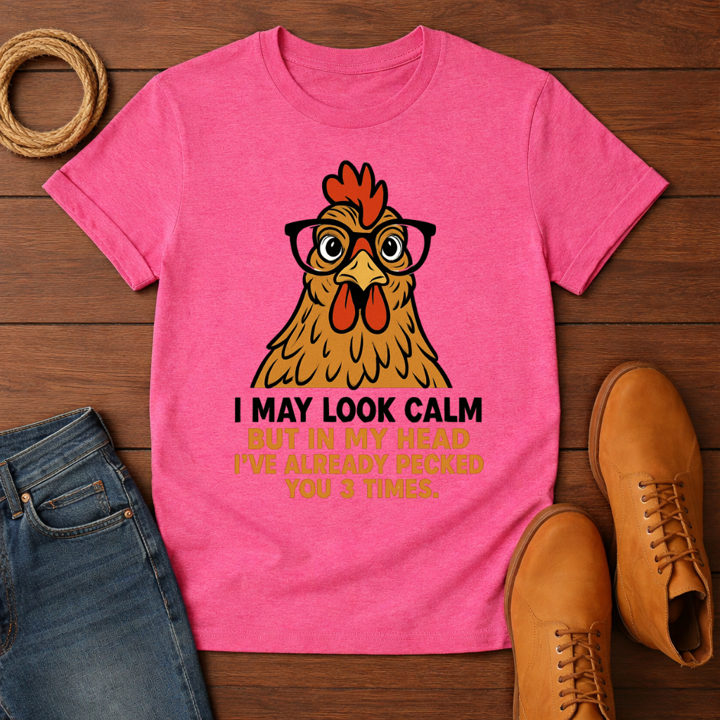 I May Look Calm T-shirt