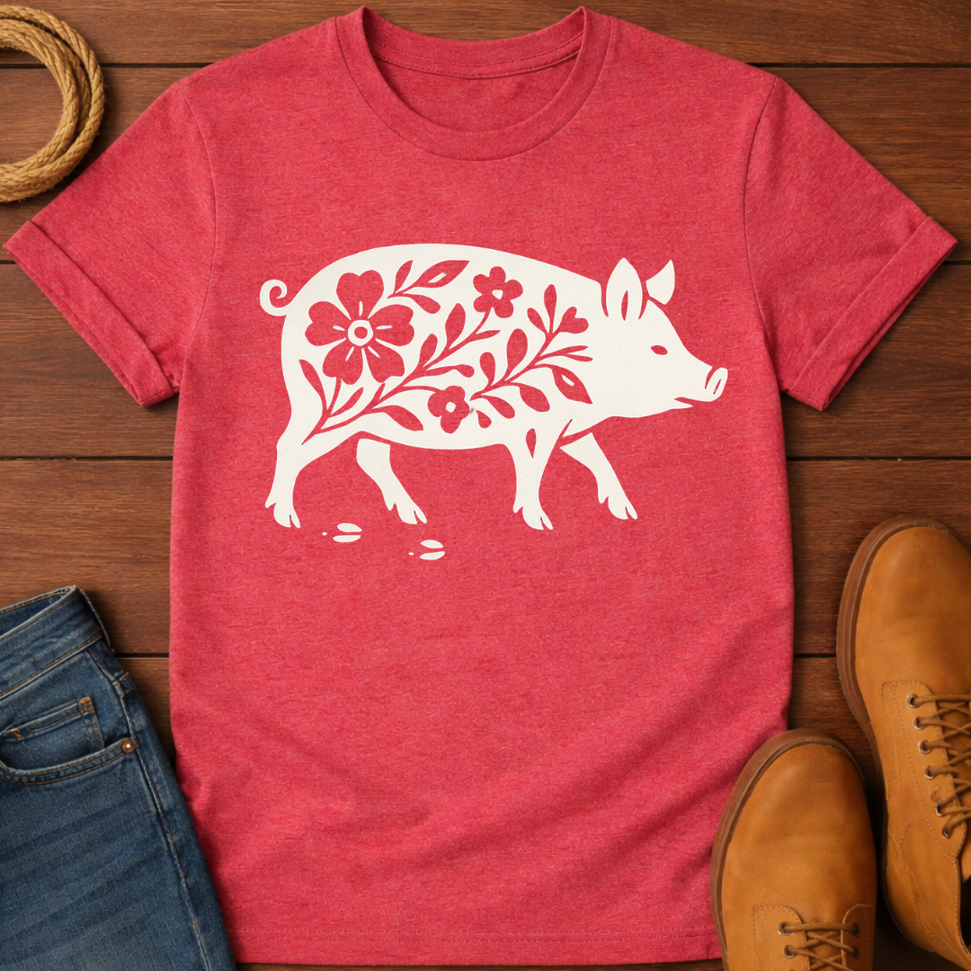 Walking Pig T-Shirt