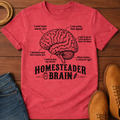 Homesteader Brain T-Shirt