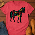 Floral Horse T-shirt