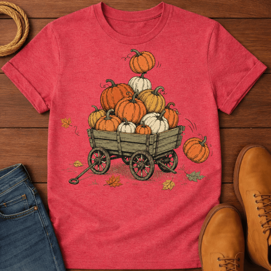 Pumpkin Cart T-Shirt