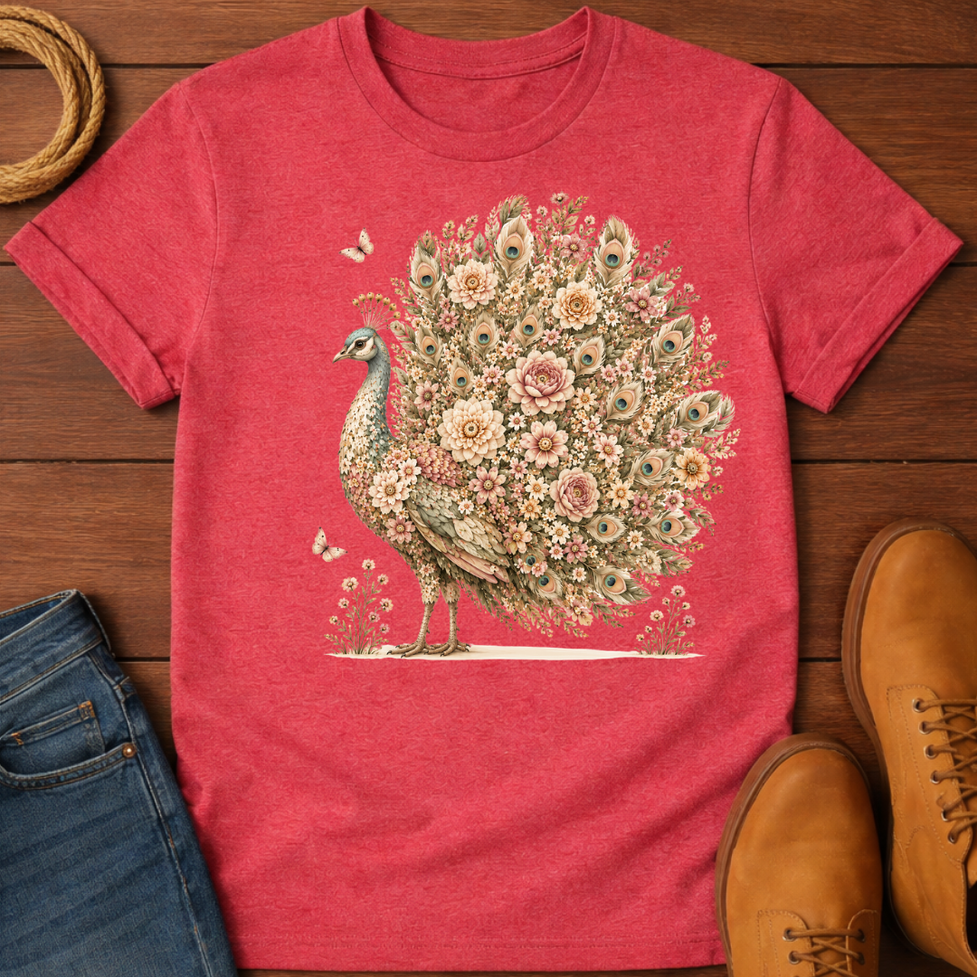 Rose Peacock T-Shirt