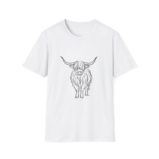 Elegant Highland Cow