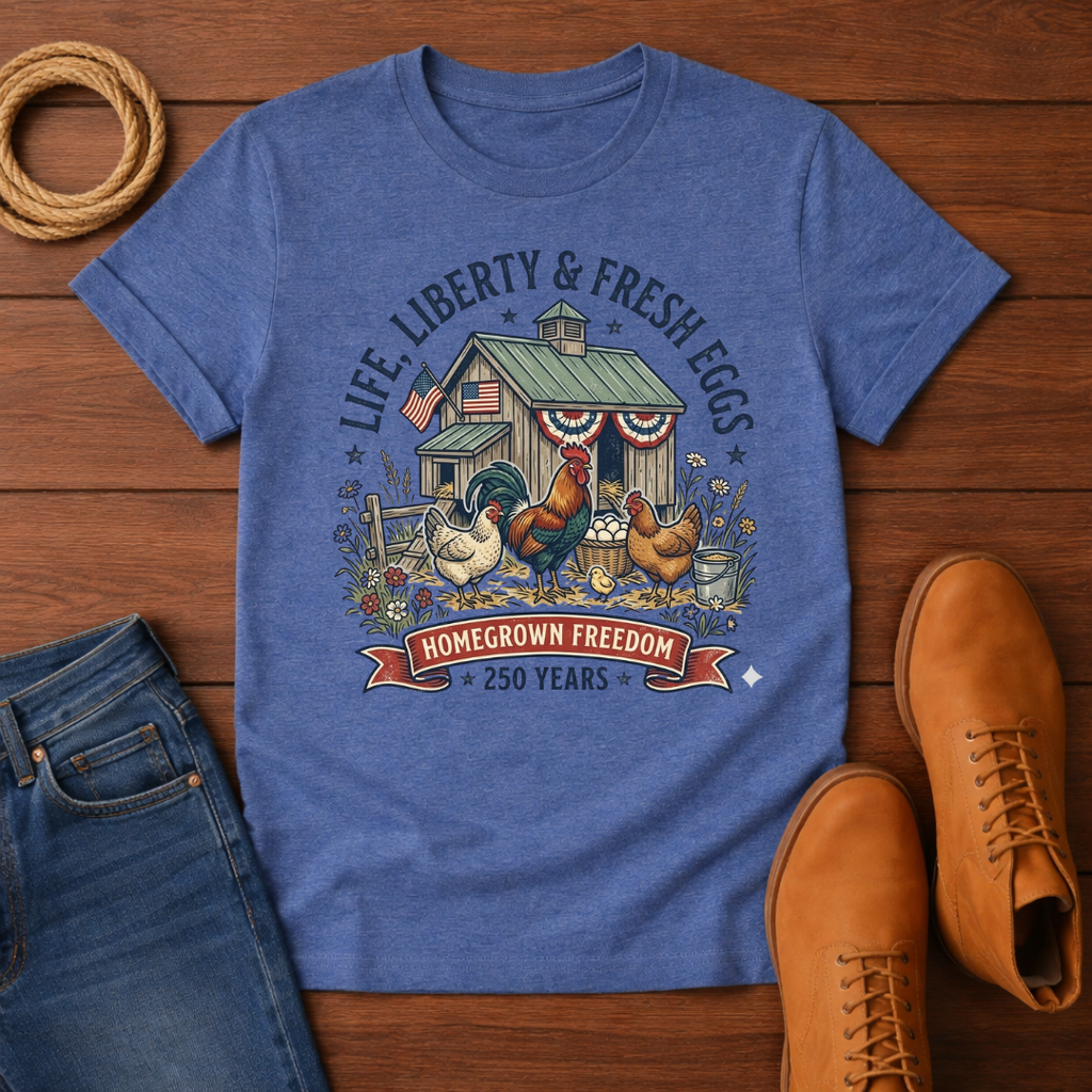 Liberty and Eggs T-Shirt
