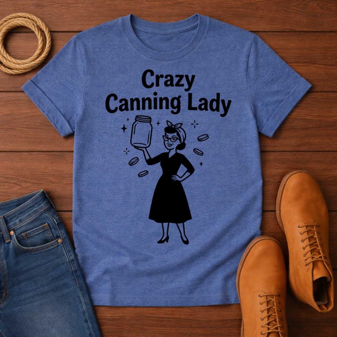 Crazy Canning Lady 3 T-Shirt