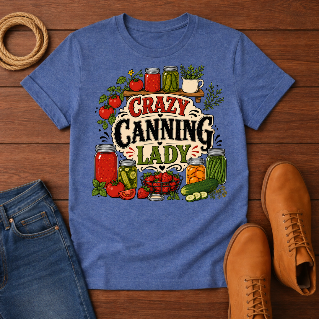 Crazy Canning Lady 4 T-Shirt