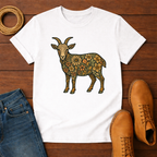 Floral Goat T-shirt