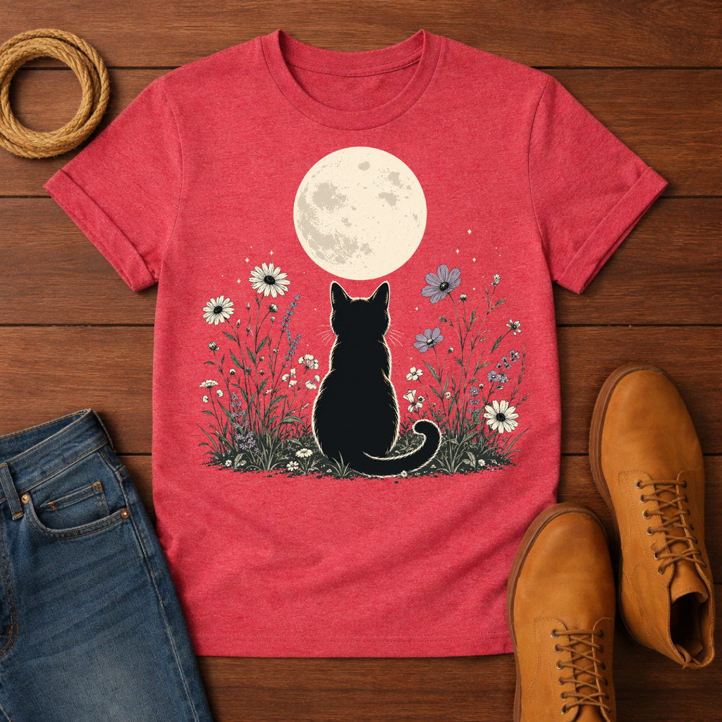 Black Cat T-Shirt