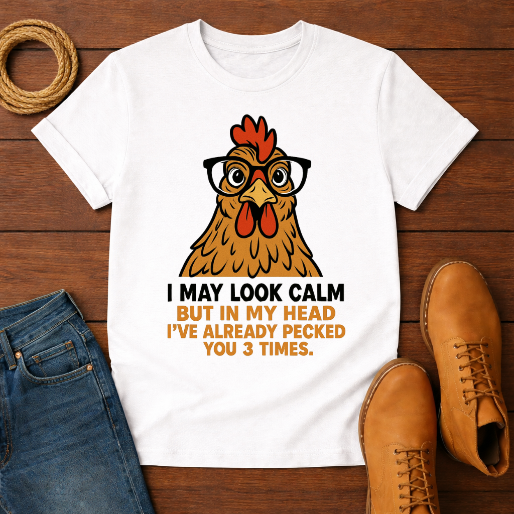 I May Look Calm T-shirt