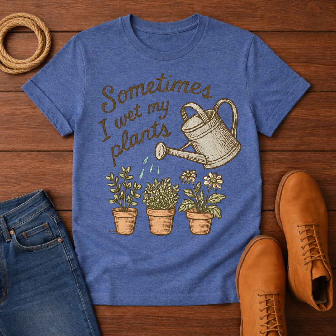 Sometimes I Wet My Plants T-shirt