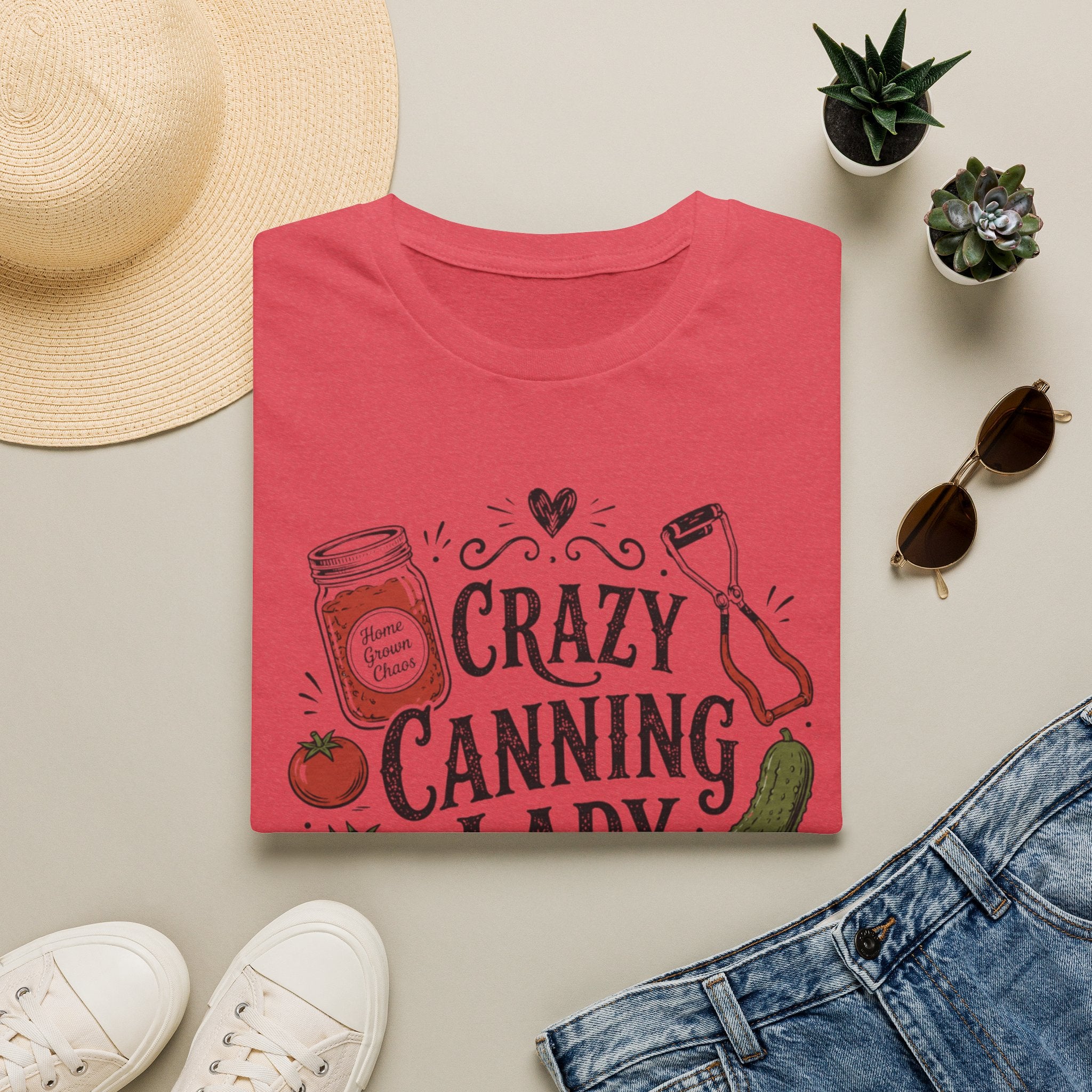 Crazy Canning Lady T-Shirt