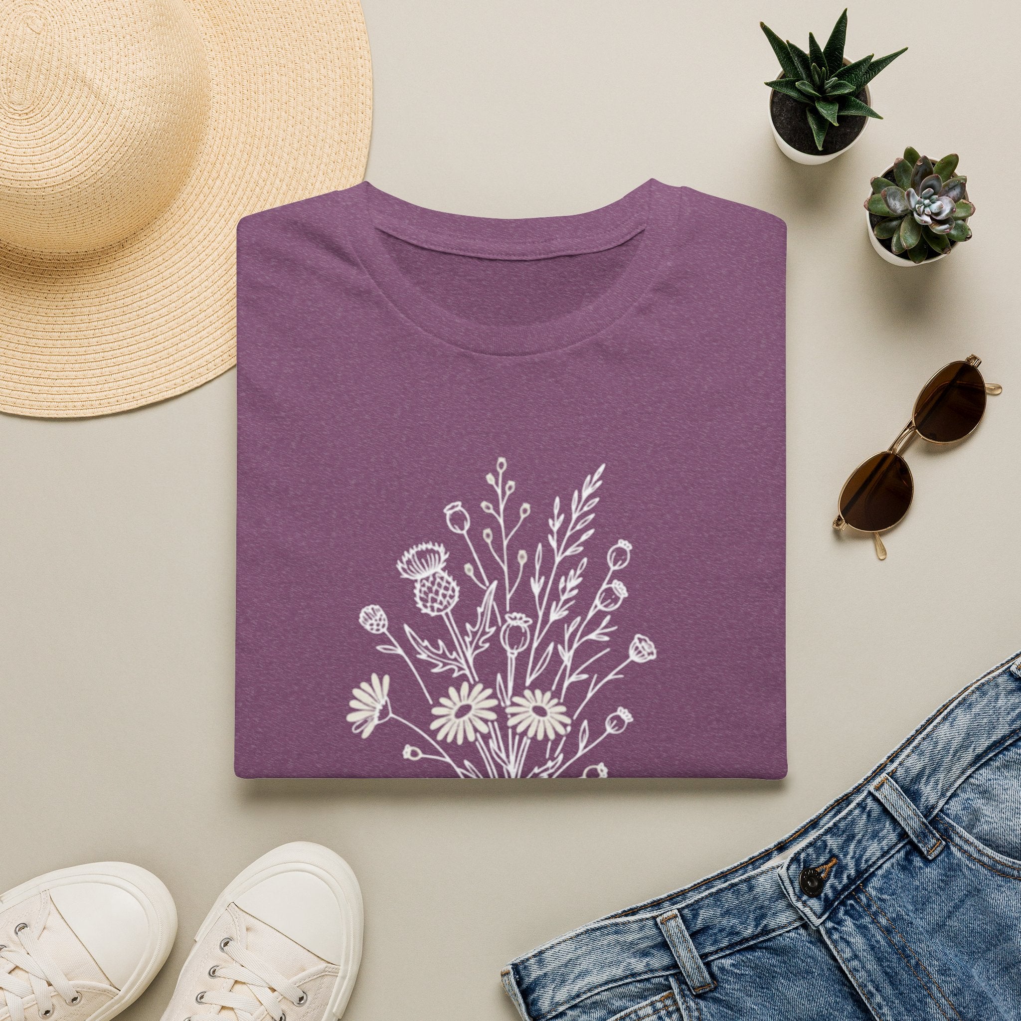 Wildflowers Don't Ask T-Shirt