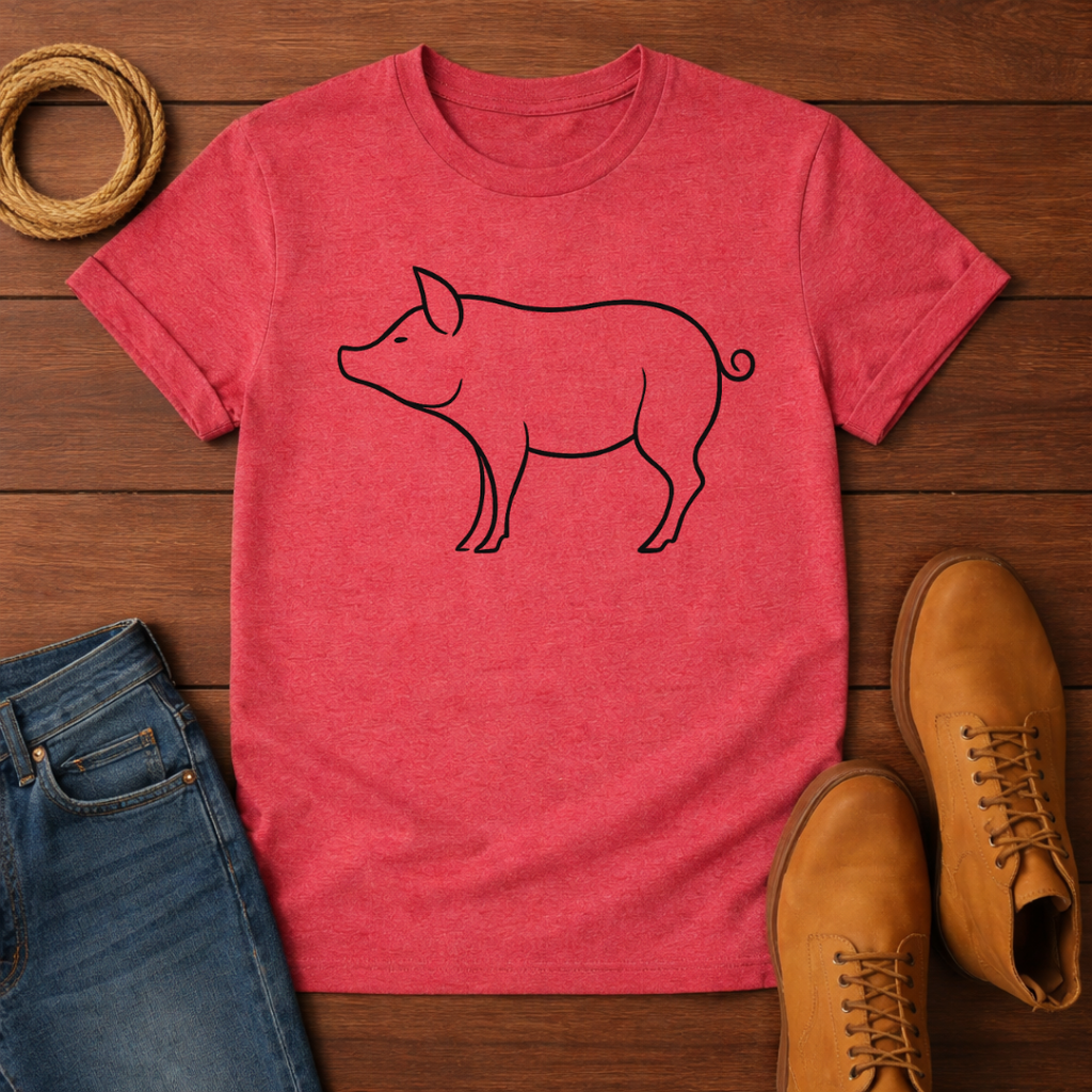 Cute Pig T-Shirt