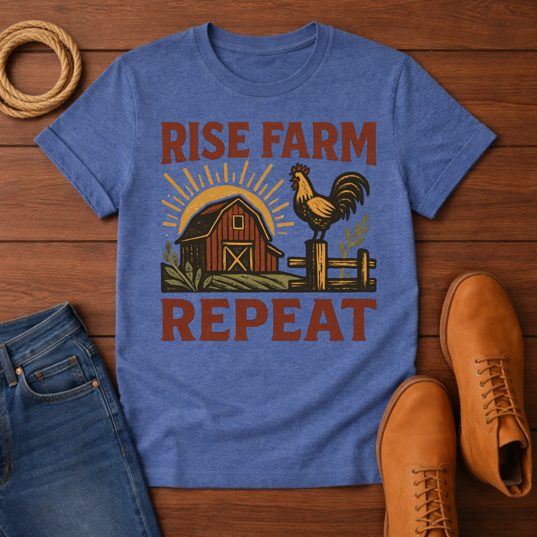 Rise Farm Repeat T-Shirt