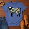 Floral Cow T-Shirt