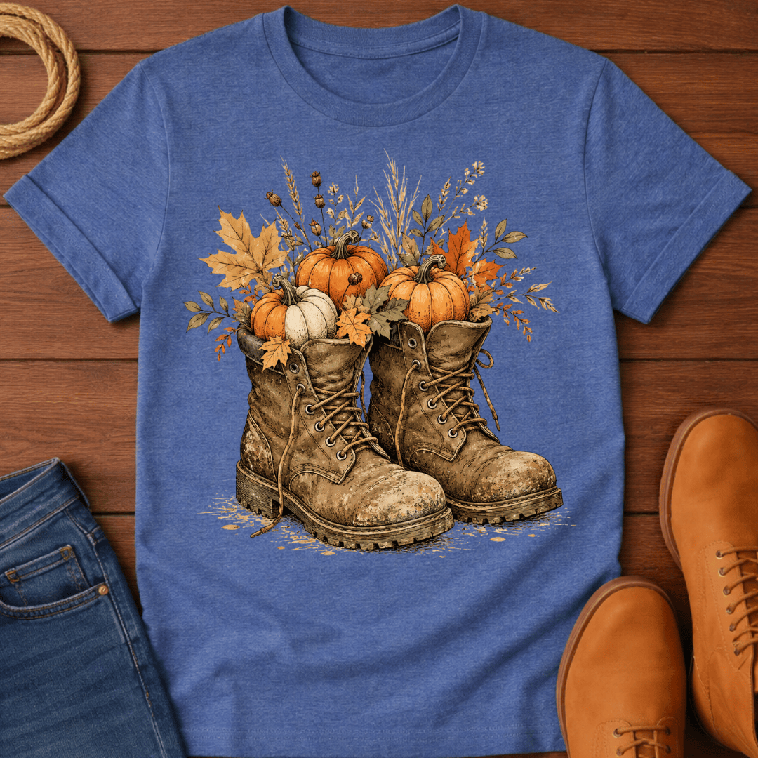 Pumpkin Boot T-Shirt