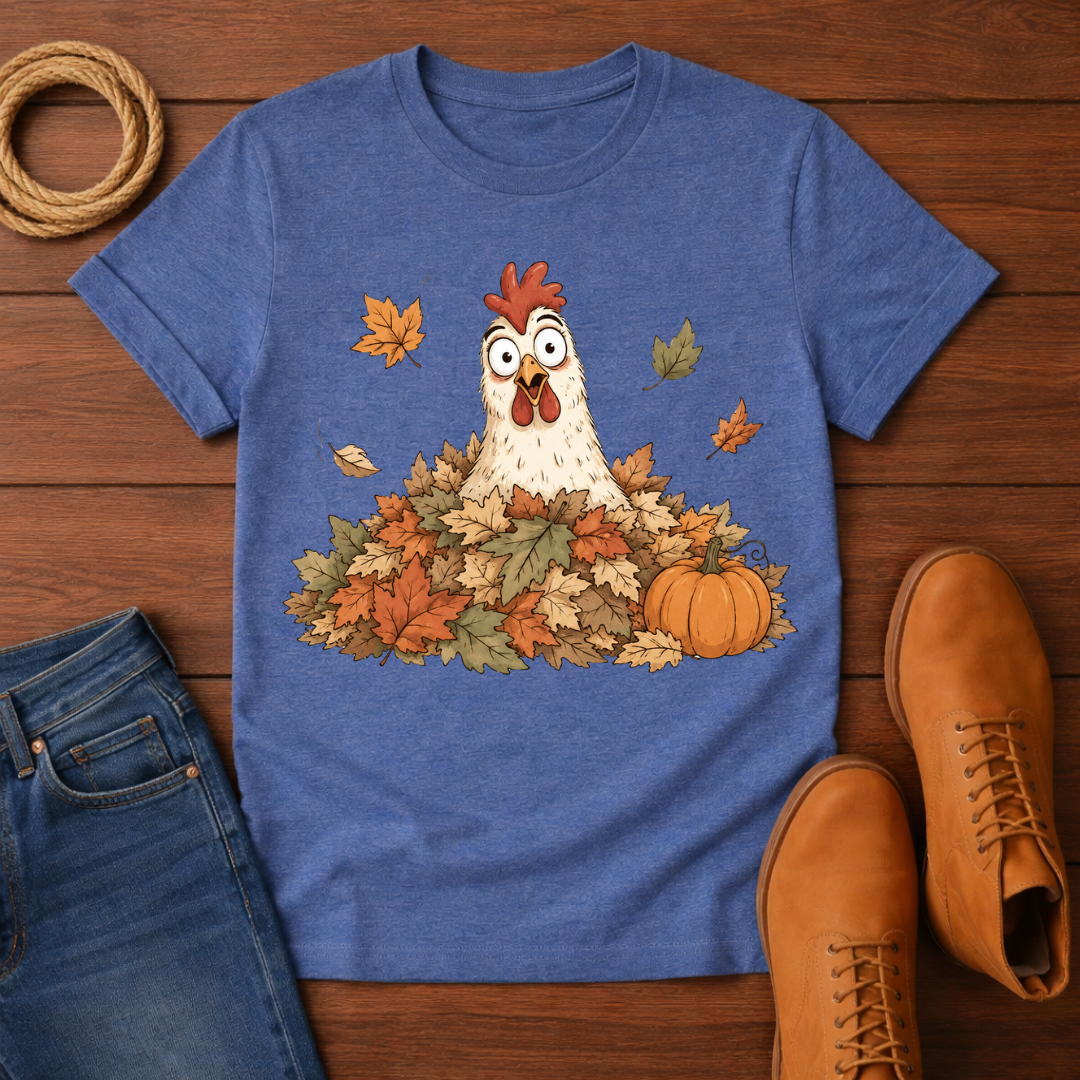 Chicken and Leaves T-Shirt