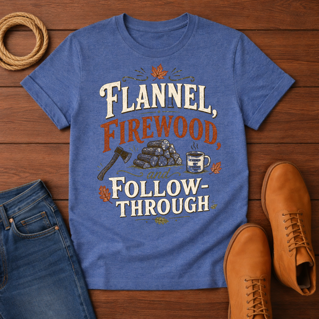 Flannel & Firewood T-Shirt
