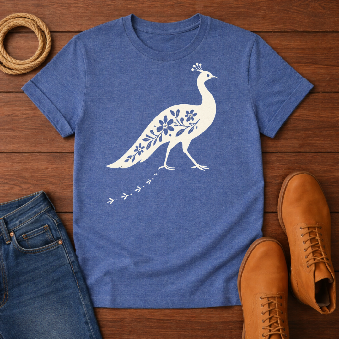 Walking Peacock T-Shirt
