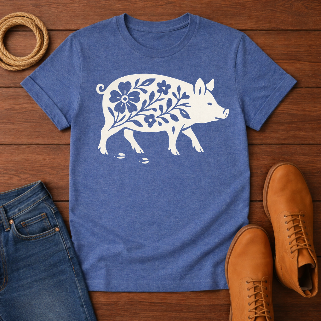 Walking Pig T-Shirt