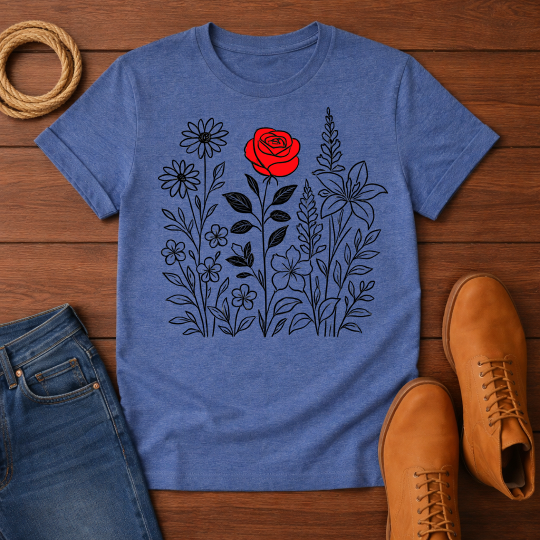 Red Rose T-Shirt