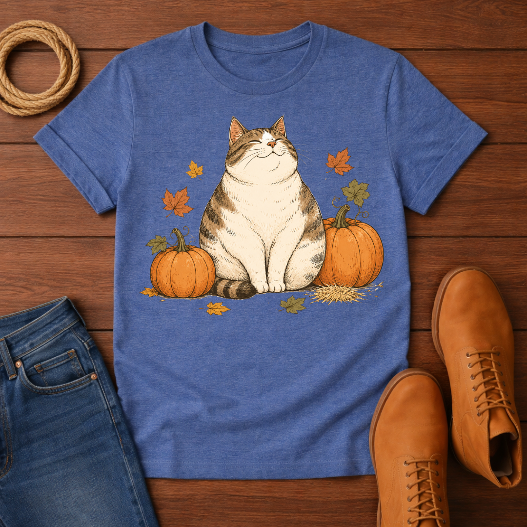 Cats and Pumpkins T-Shirt