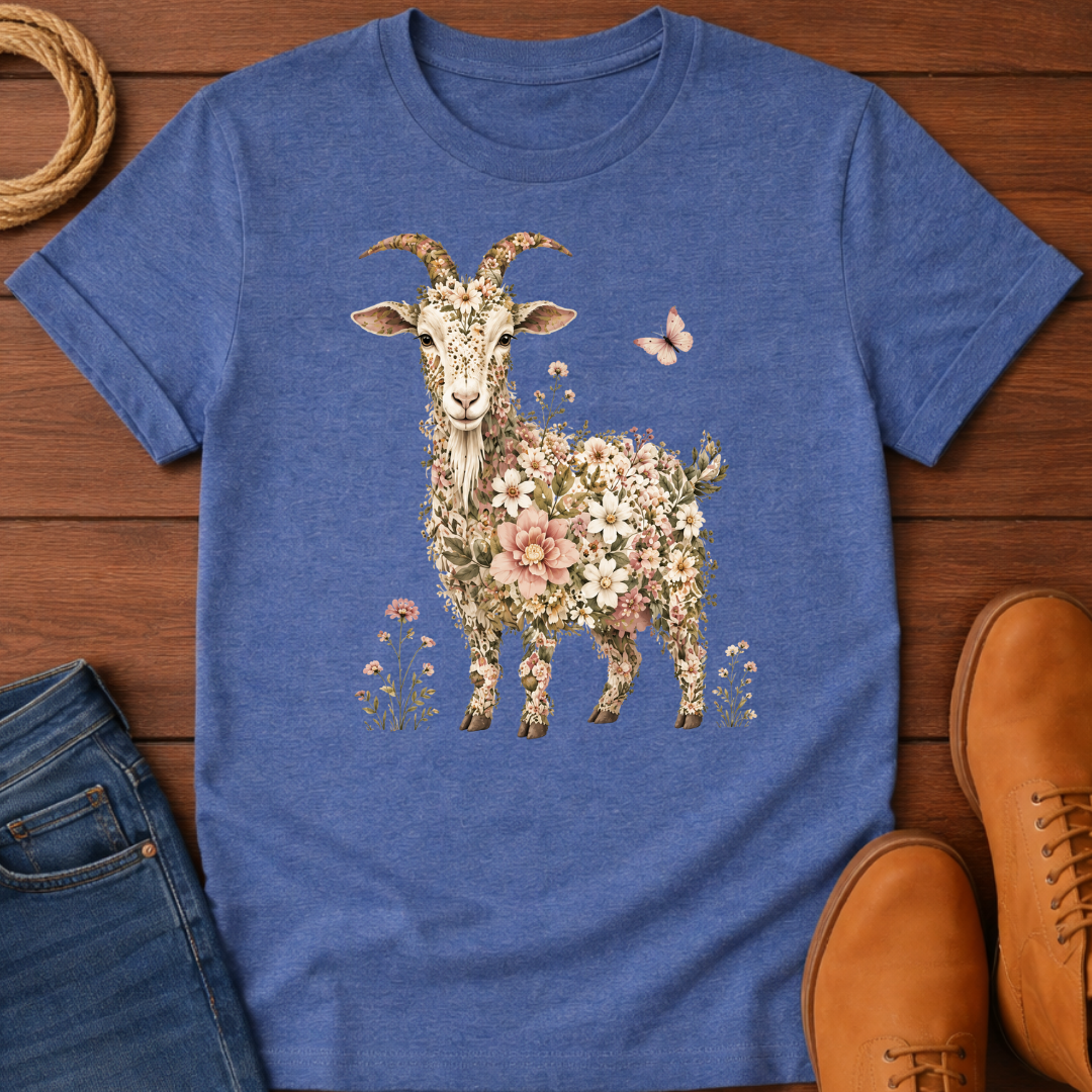 Rose Goat T-Shirt