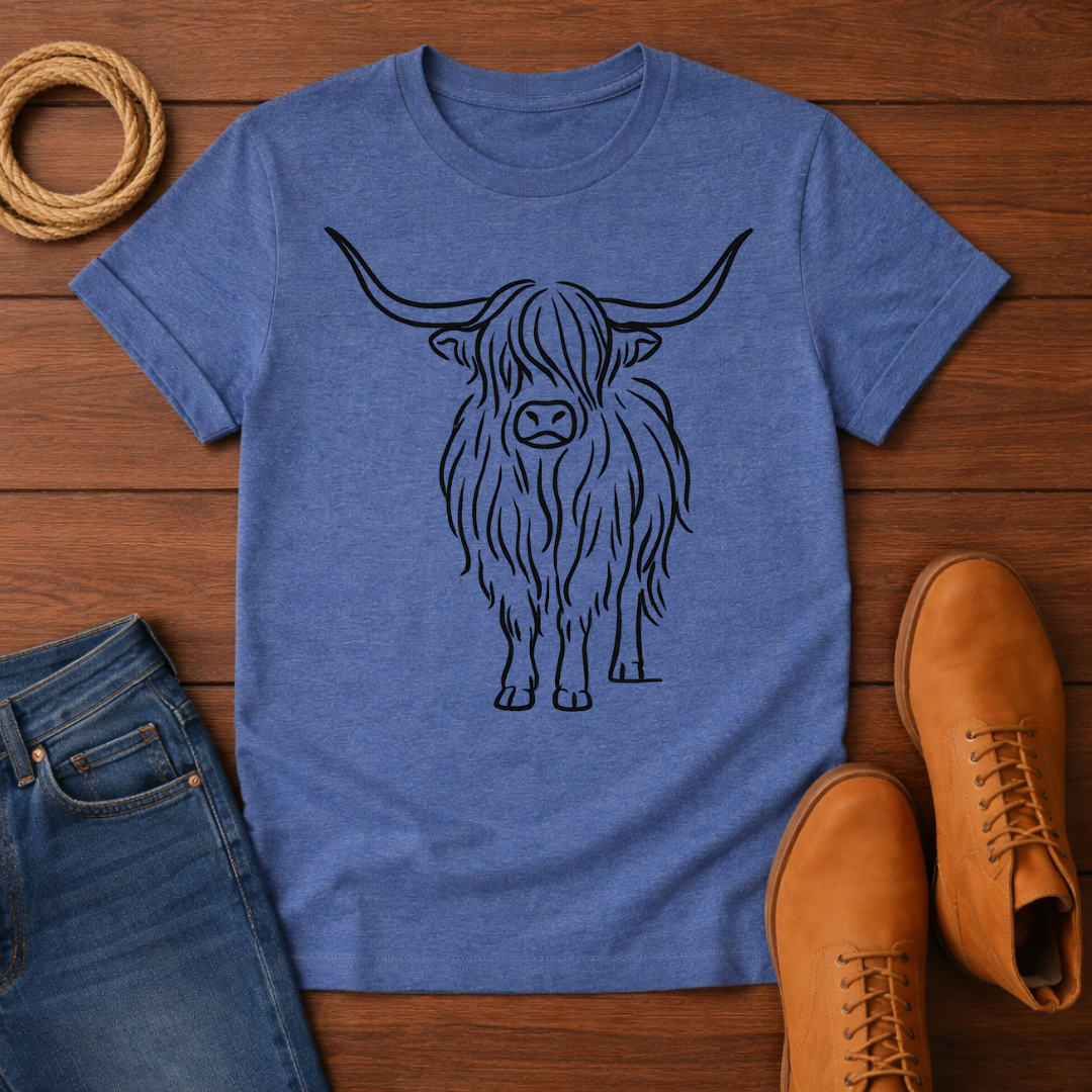 Elegant Highland T-Shirt