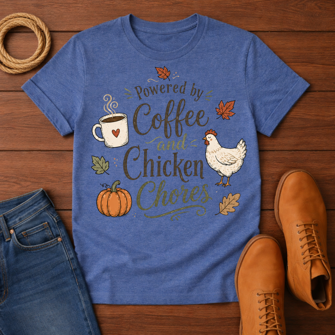 Coffee and Chickens T-Shirt