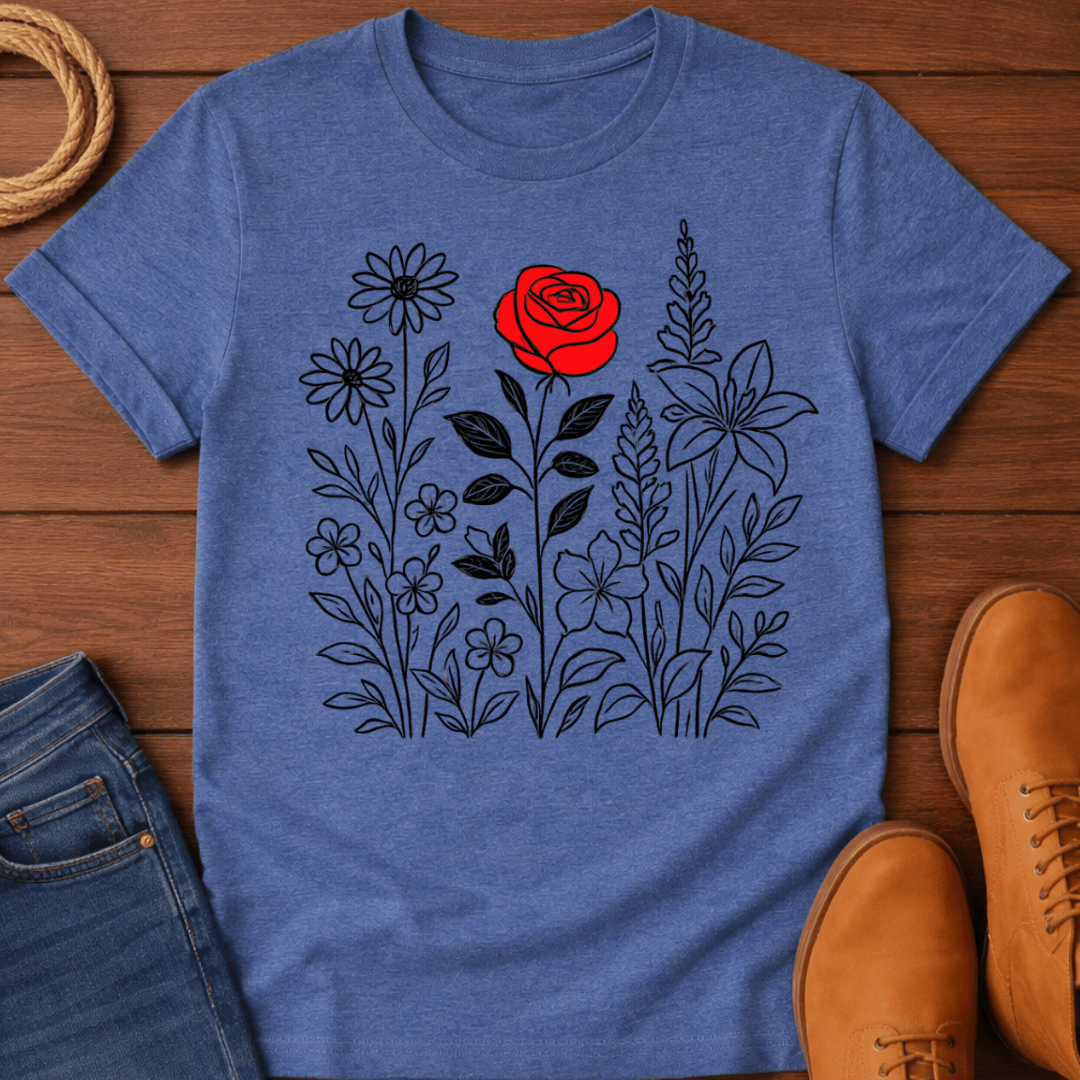 Red Rose T-Shirt
