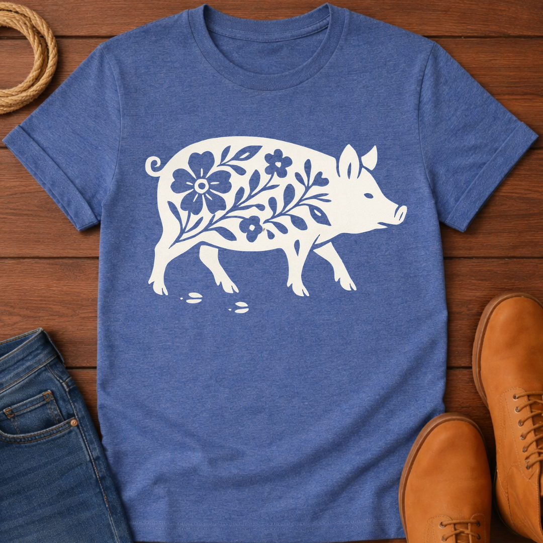 Walking Pig T-Shirt