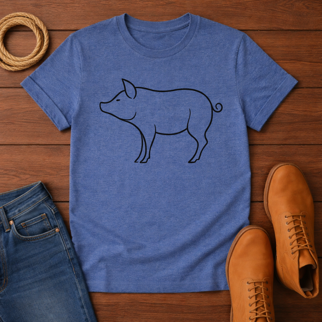 Cute Pig T-Shirt