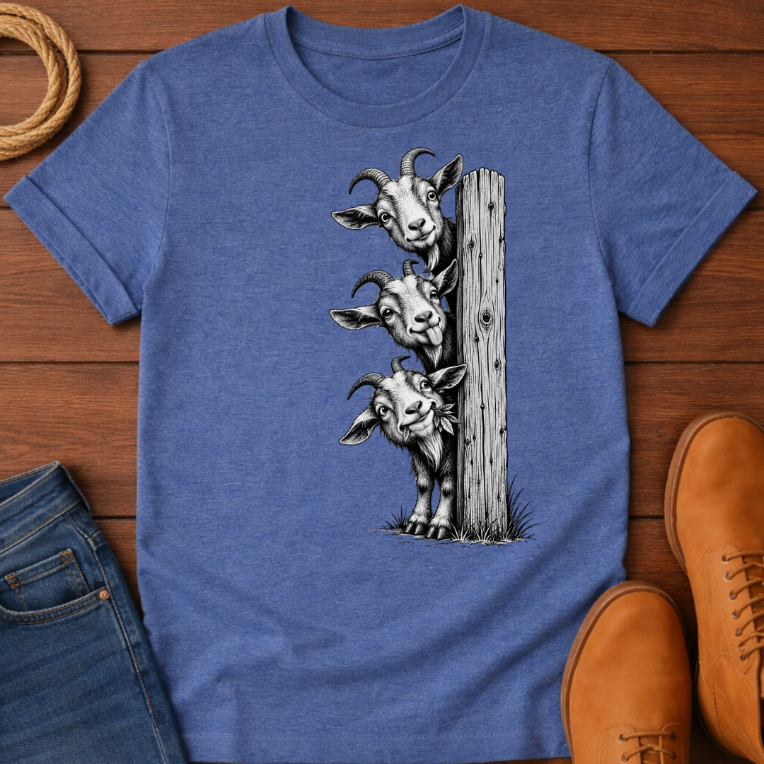 Peeping Goats T-Shirt