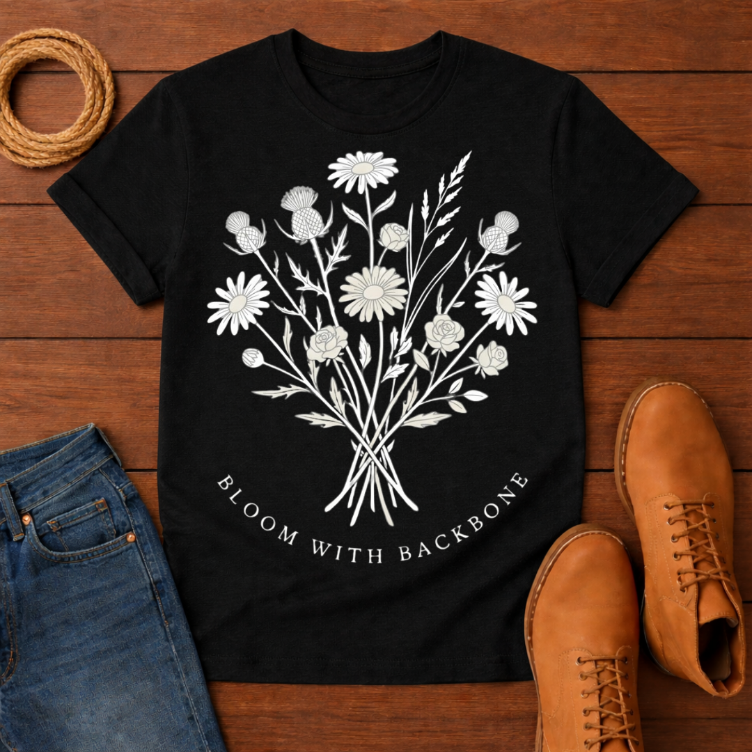 Bloom with Backbone T-Shirt