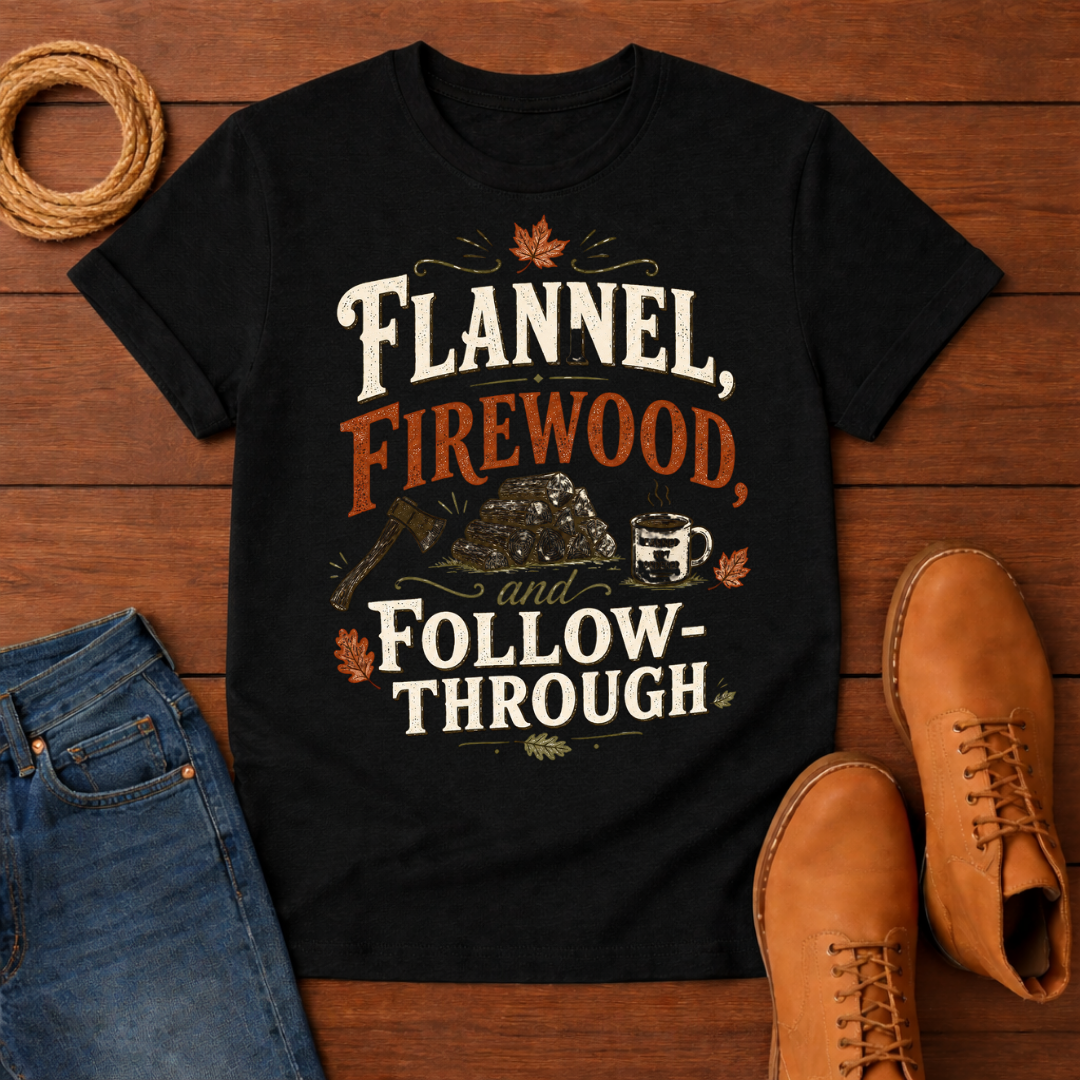 Flannel & Firewood T-Shirt
